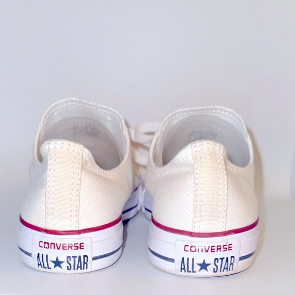 Converse Off-White Canvas Sneakers - Picture 3 of 7
